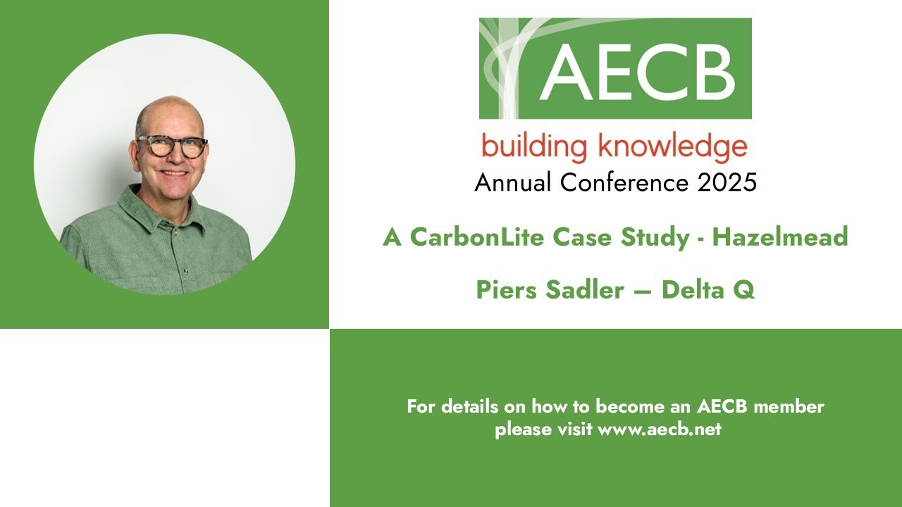 AECB Annual Conference 2025 - Piers Sadler
