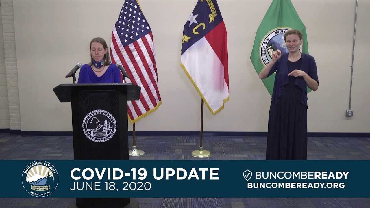 Buncombe County's COVID-19 Community Update (June 18, 2020)