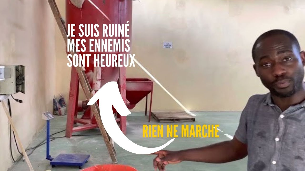 Je suis ruiné, j'ai tout perdu et je dois repartir de zéro.