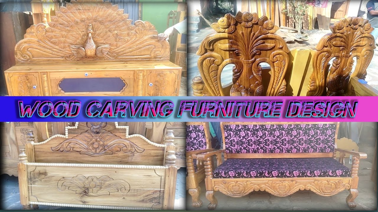 Wood Carving Furniture Design/New Furniture Design #viral#video#wooddesigner#woodworking#viralvideo 