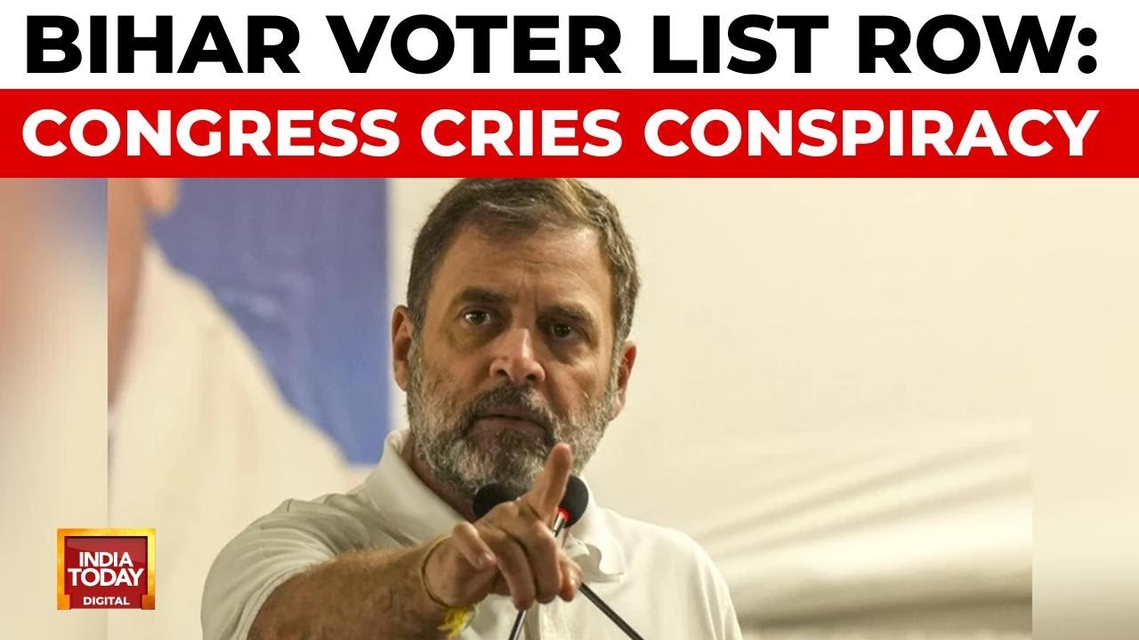 Bihar Voter List Row: Congress Alleges Plot To Delete Dalit, Minority Votes