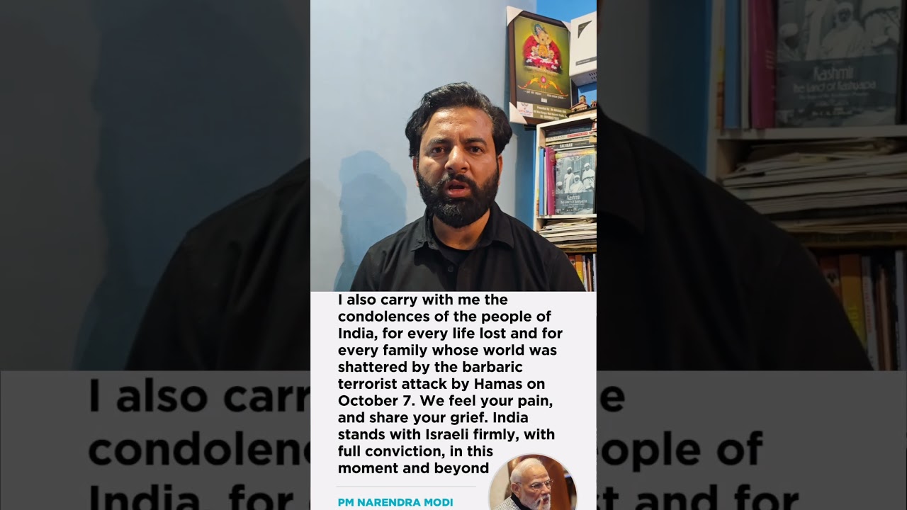 We feel your painPM Modi condemns 'barbaric' Hamas attack in Israel