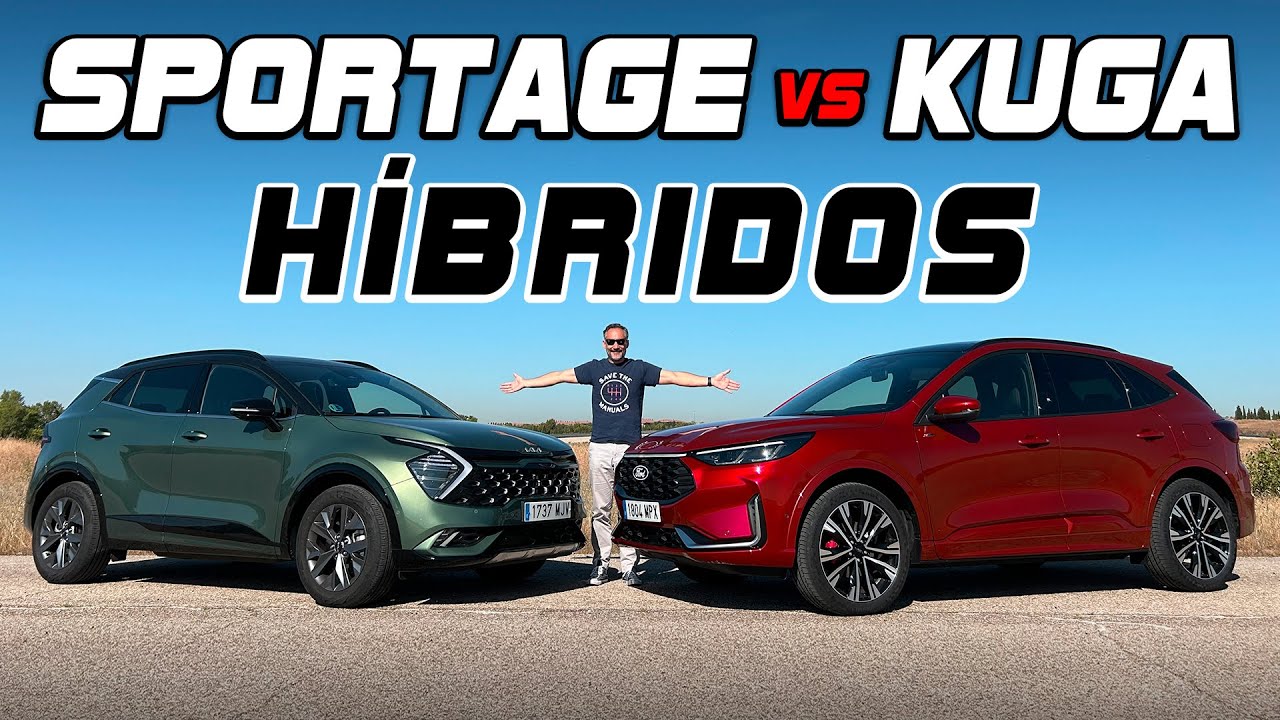 Comparativa: nuevo Ford Kuga híbrido 2024 vs Kia Sportage Híbrido 🚗