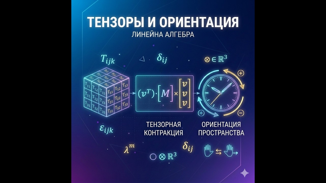 Ориентация и Тензоры