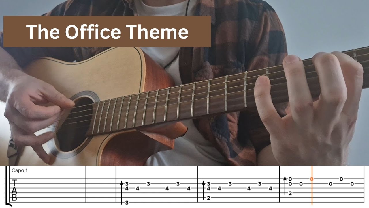 The Office Theme Acoustic Guitar Cover