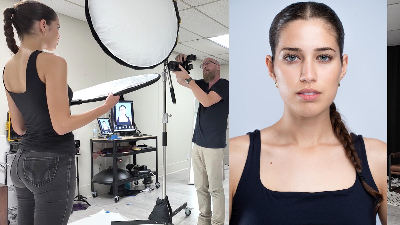 Model Test Shoot - How to Pose a New Model