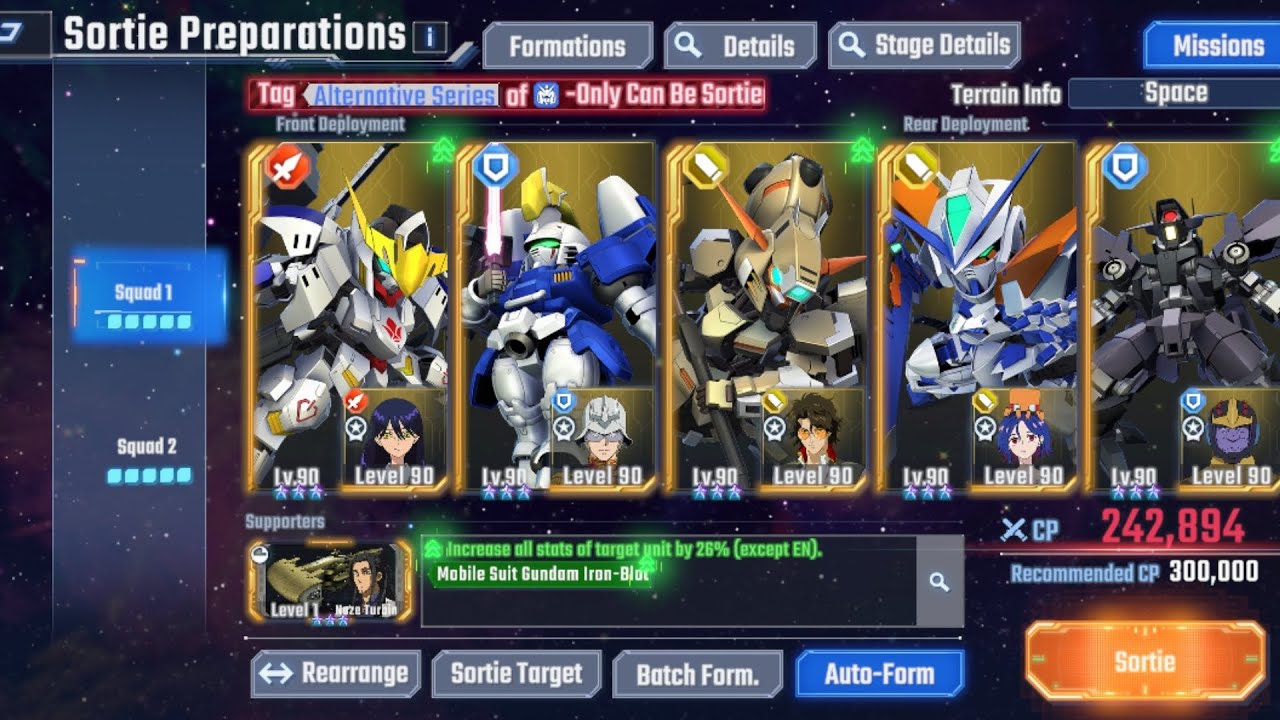 F2P Only 1 SP Freedom (No Gacha or UR Ult) EXPERT Eternal Road 2! SD Gundam G Generation Eternal