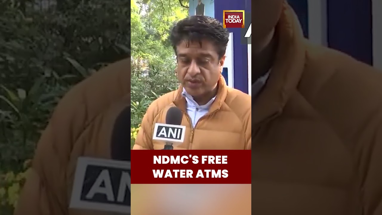 NDMC Inaugurates Free Water ATMs At Nehru Park | Kuljeet Singh Chahal Speaks