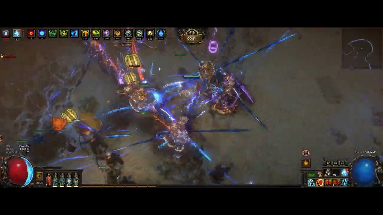 [PoE] Power Siphon of The Archmage Ballista Hiero Lv92 - Legion Farming [3.26]