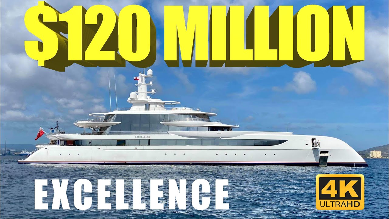 EXCELLENCE, $120 Million 80m Yacht