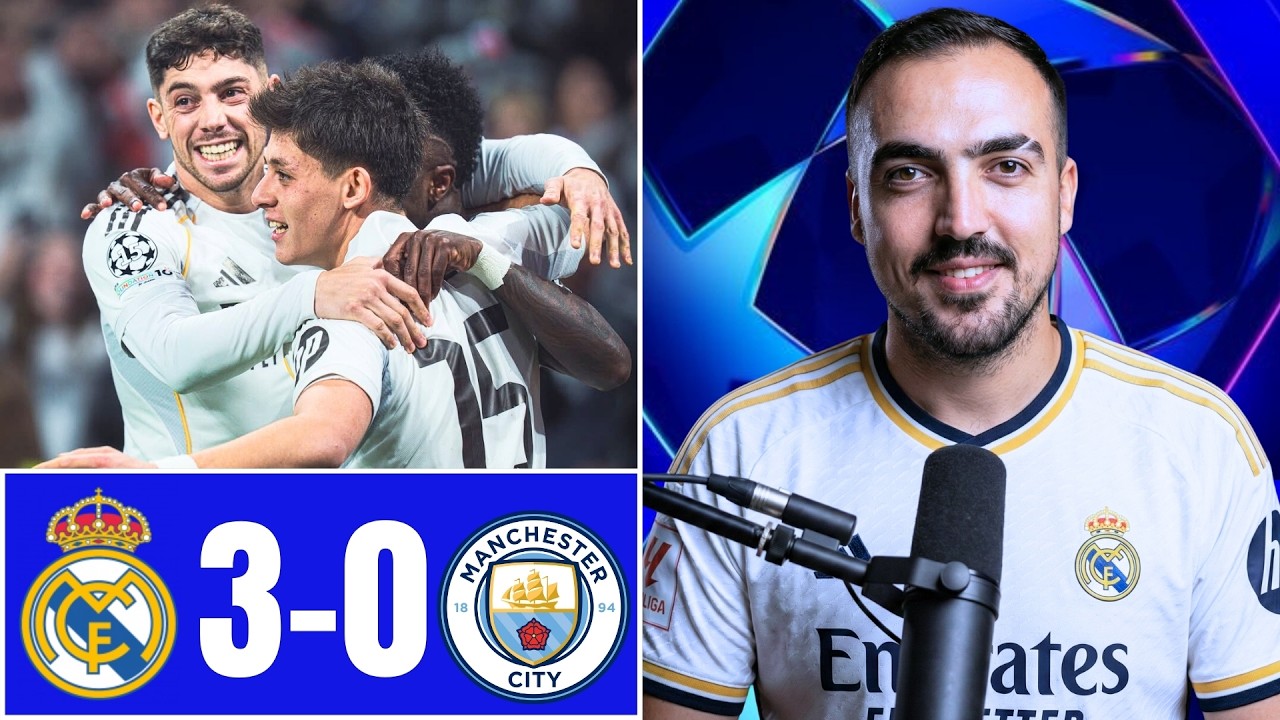 Arda Güler'in Manchester City Maçı Performansı | Real Madrid 3-0 Manchester City | Şampiyonlar Ligi