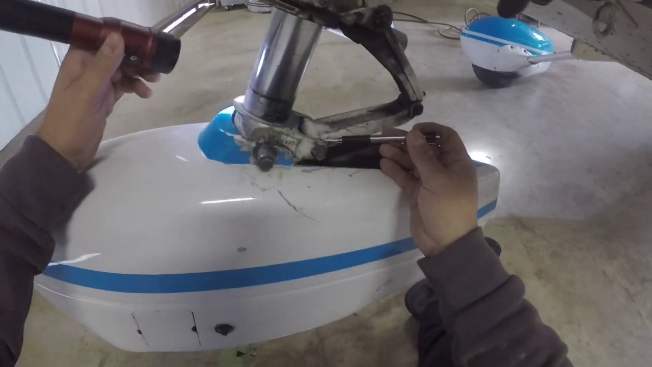 Cessna nose wheel shimmy, common overlooked area.