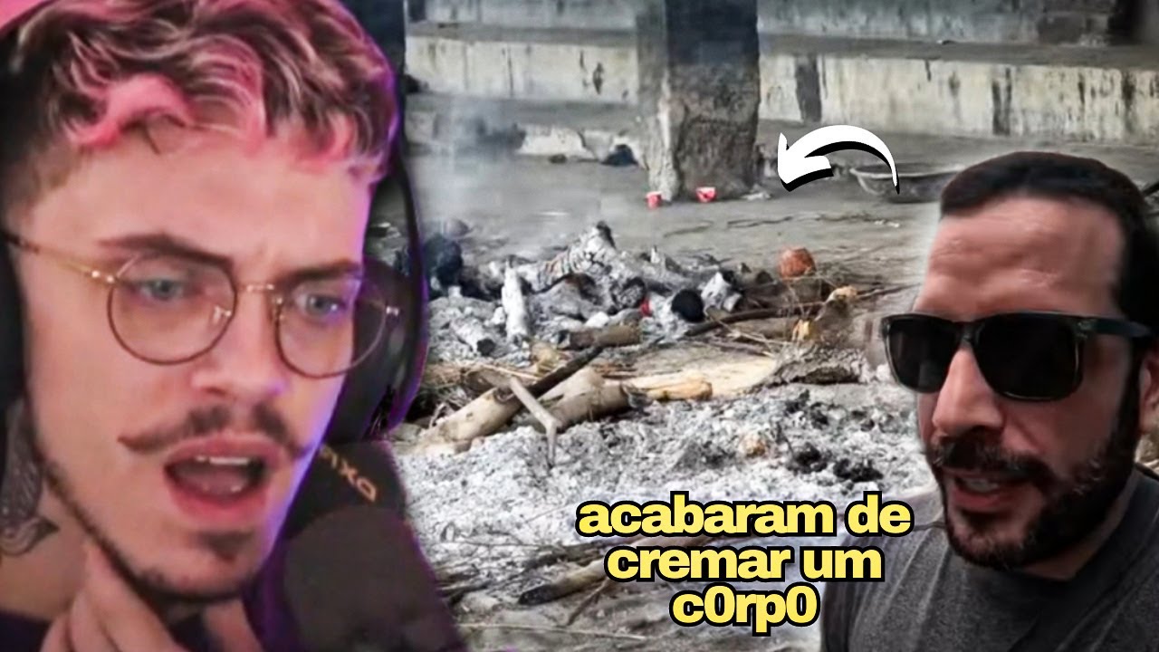 MOCHILEIRO visita CREMATÓRIO na ÍNDIA