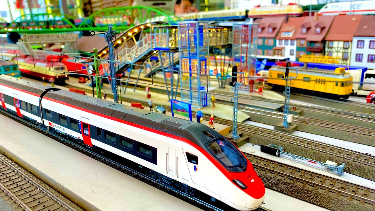 [HO Gauge Heaven] Внутри магазина Märklin в Осаке: потрясающая модель макета поезда