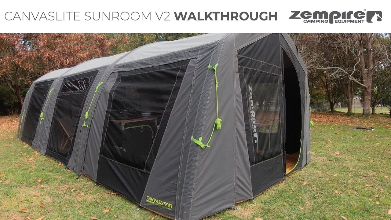 Zempire Canvaslite Sunroom - Walkthrough Video