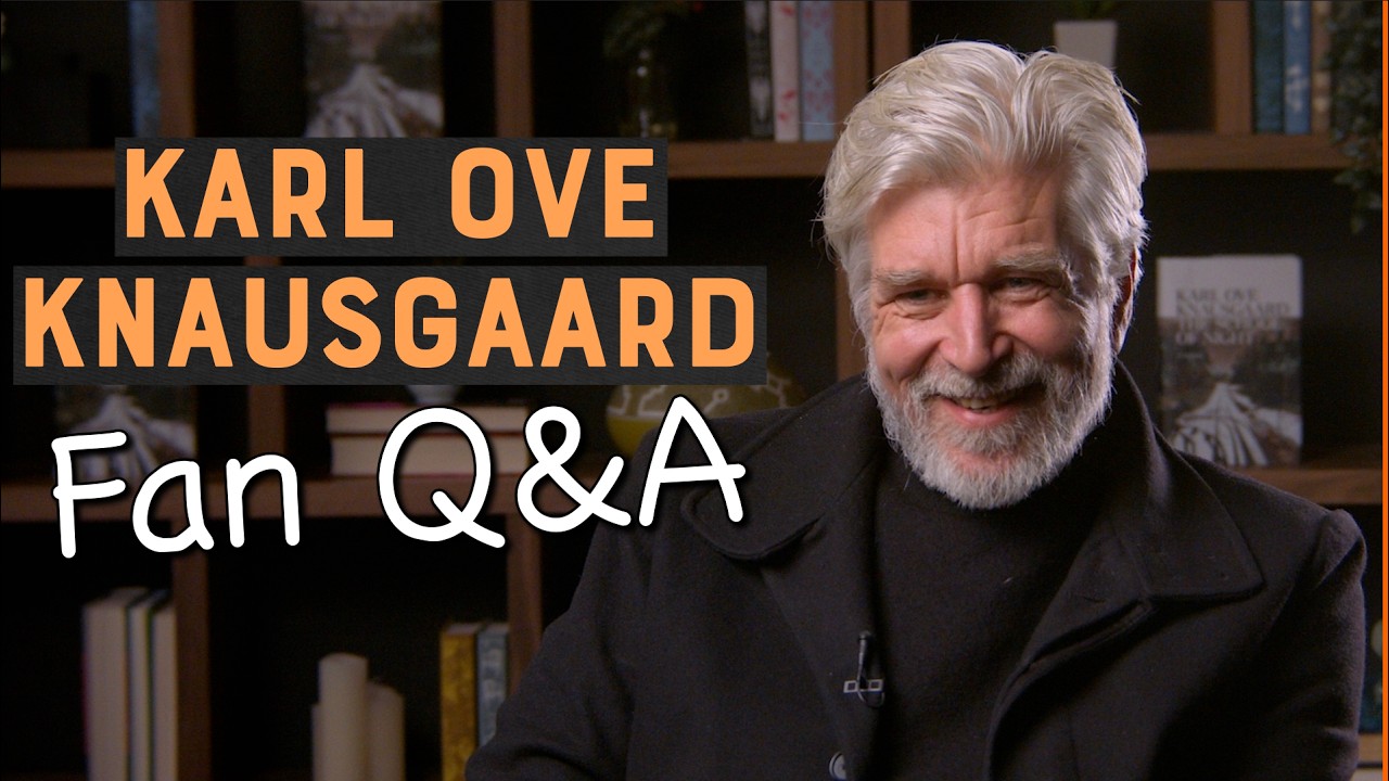 Karl Ove Knausgaard answers fan questions about THE MORNING STAR series