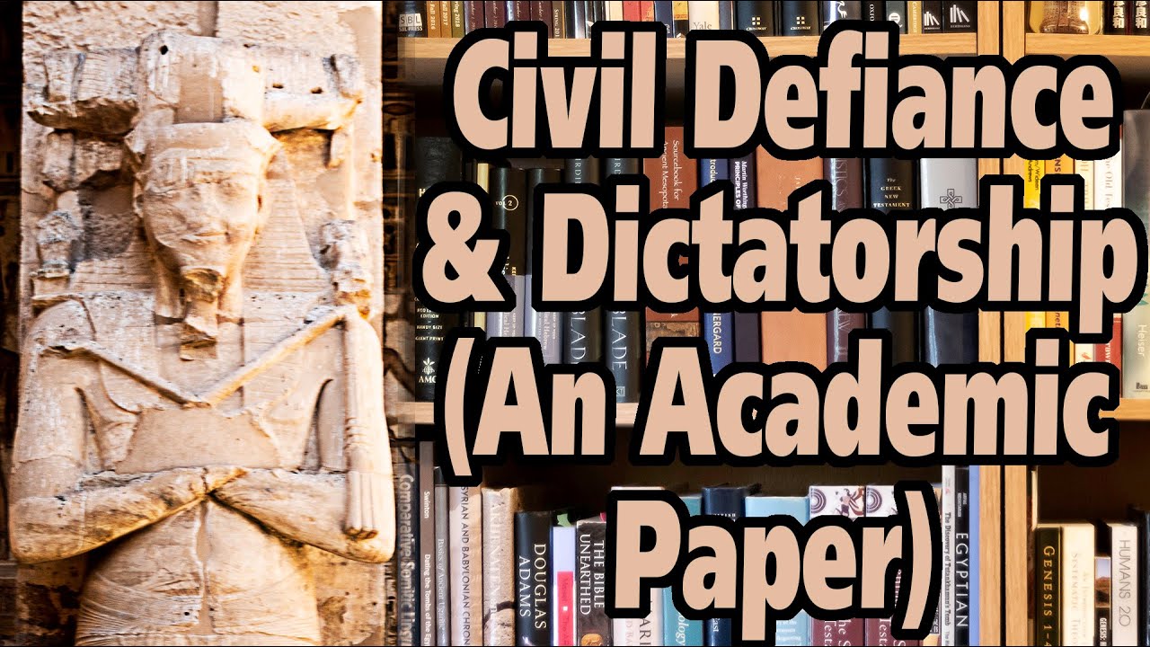 Civil Defiance and Dictatorship: Comparing Protest Actions in Ramesside Egypt (an Academic Paper)