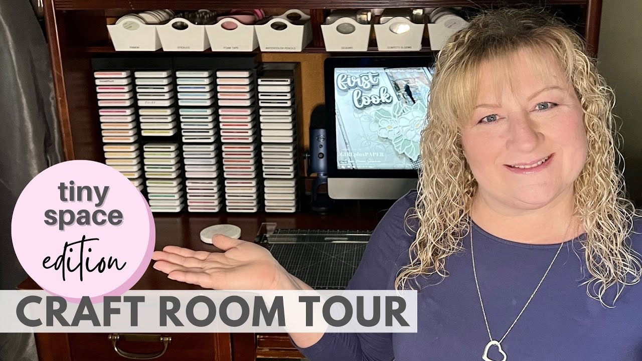 Craft Room Tour 2023 | Small Space Big Organization | Organizational Hacks
