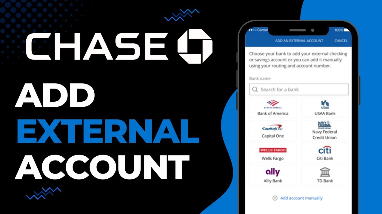 How to Add External Bank Account to Chase | 2023