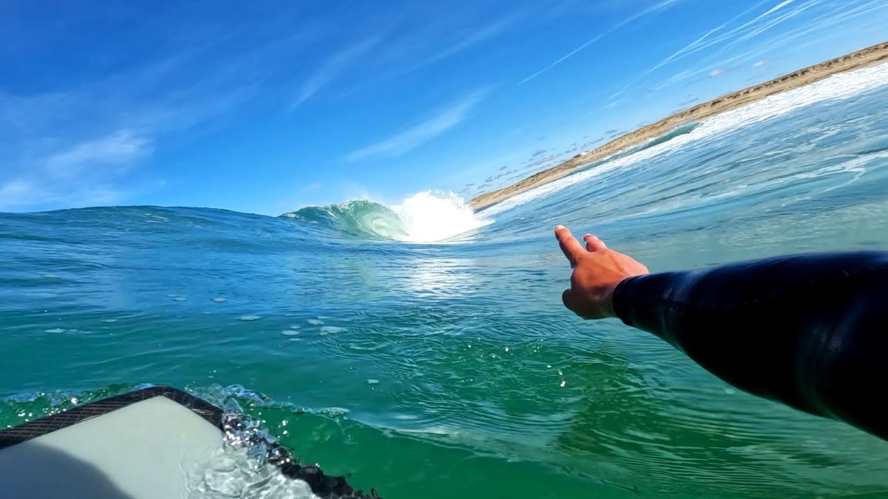 Première Session Bien Dingue D'Octobre 2022 Lacanau POV SURF