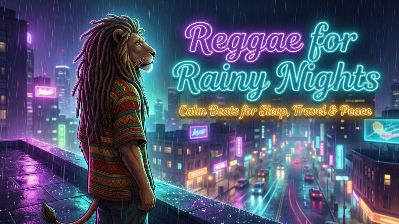 Reggae for Rainy Nights – Calm Beats for Sleep, Travel & Peace 🌧️🦁