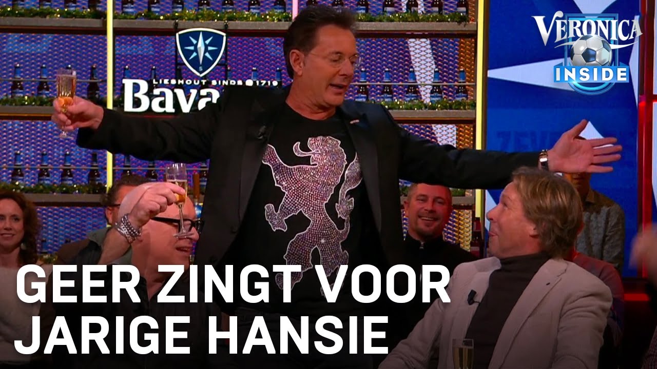 Geer zingt voor jarige Hansie | VERONICA INSIDE