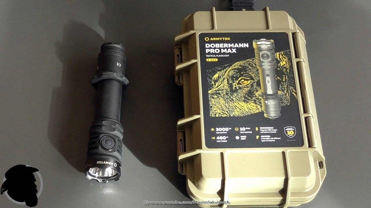 НОВЫЙ Armytek Dobermann Pro Max - Полный обзор, Есть интересные обновления