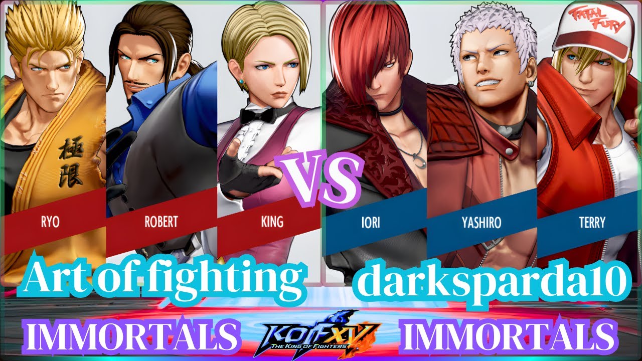 KOF XV🔥Искусство боя против darksparda10🔥Следующий уровень комбо в KOF 15 Season Advance🔥Рейтинго...