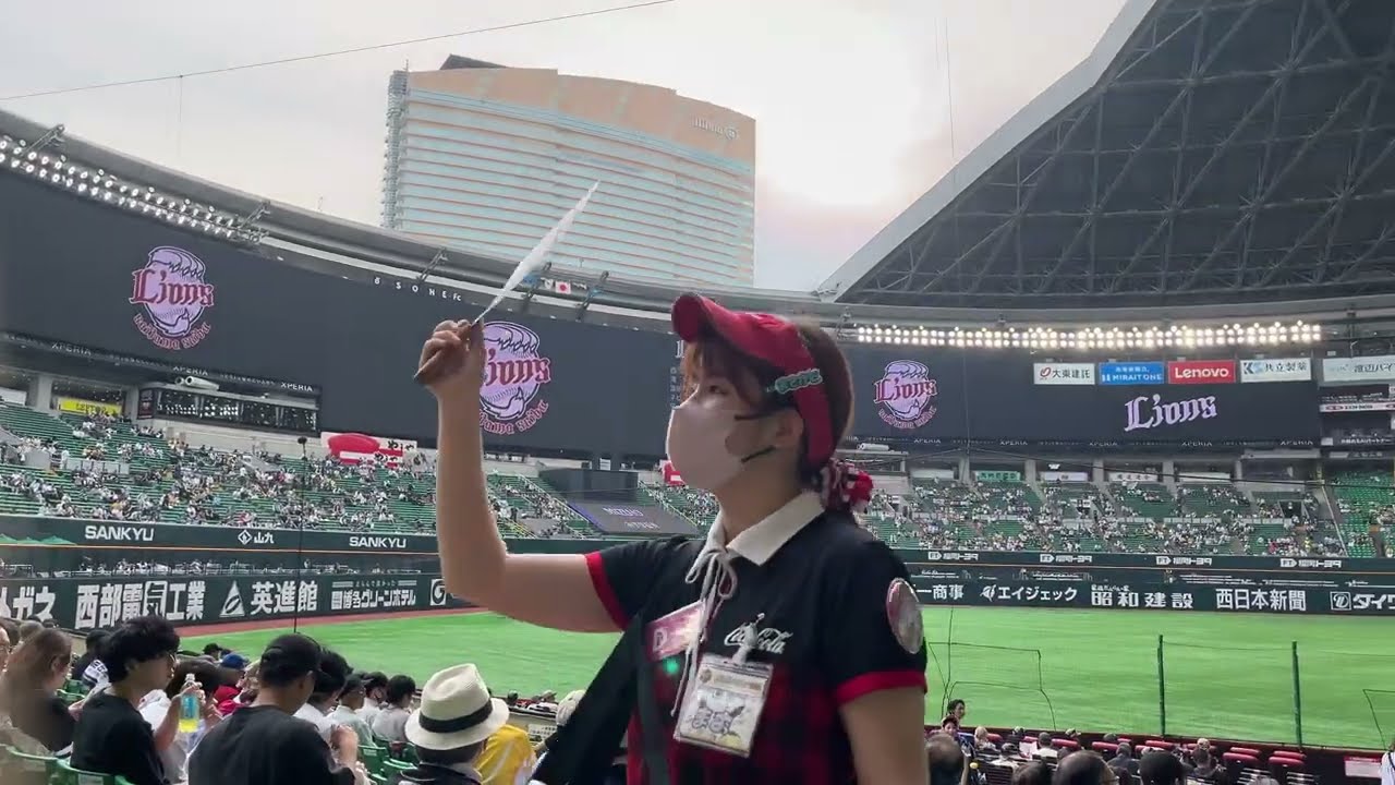 みずほPayPayドーム福岡 S指定席(3塁側) ライオンズ選手応援歌【座席見え方】