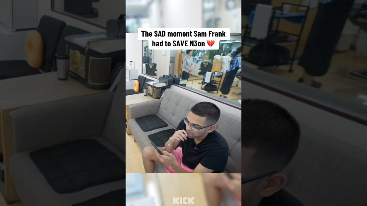 The SAD moment Sam Frank had to SAVE N3on 💔 #n3on #n3onclips #samfrank