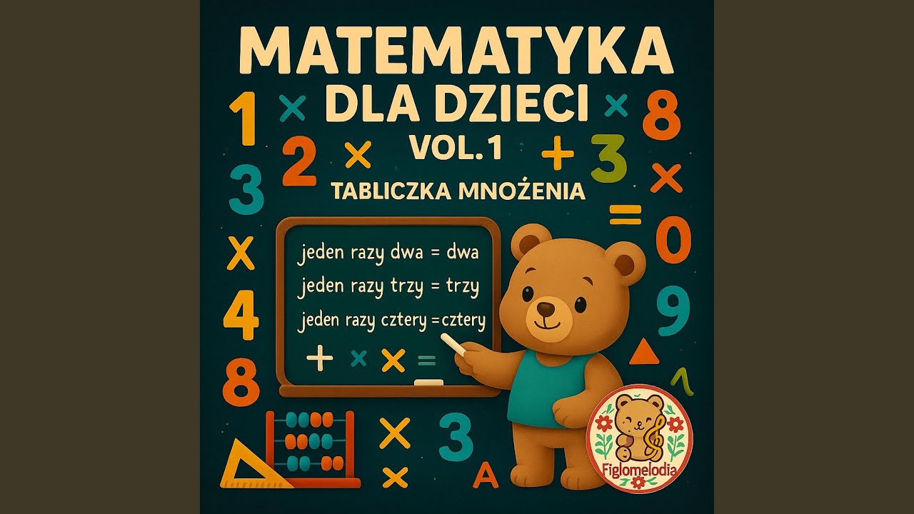 Mnożenie przez trzy – piosenka/rymowanka tabliczki mnożenia dla dzieci | nauka przez zabawę...