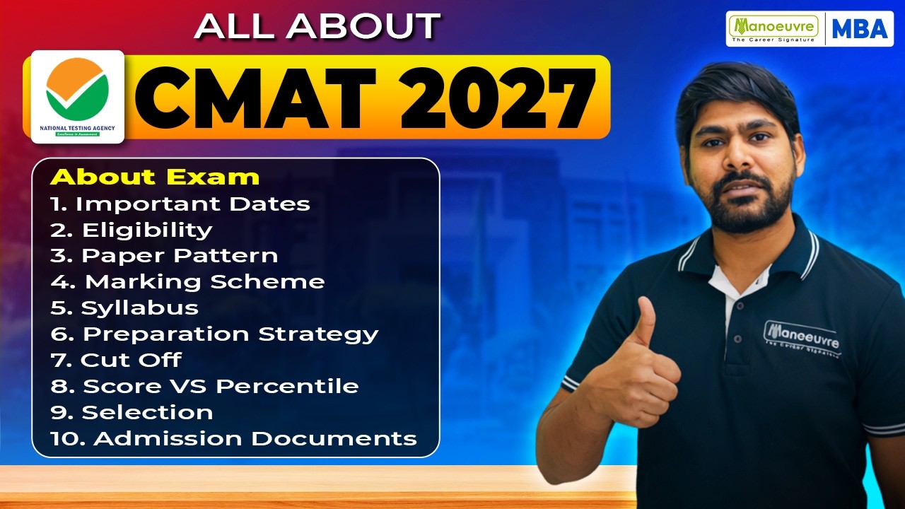 Всё о CMAT 2027 📚 | Вся необходимая информация перед подготовкой