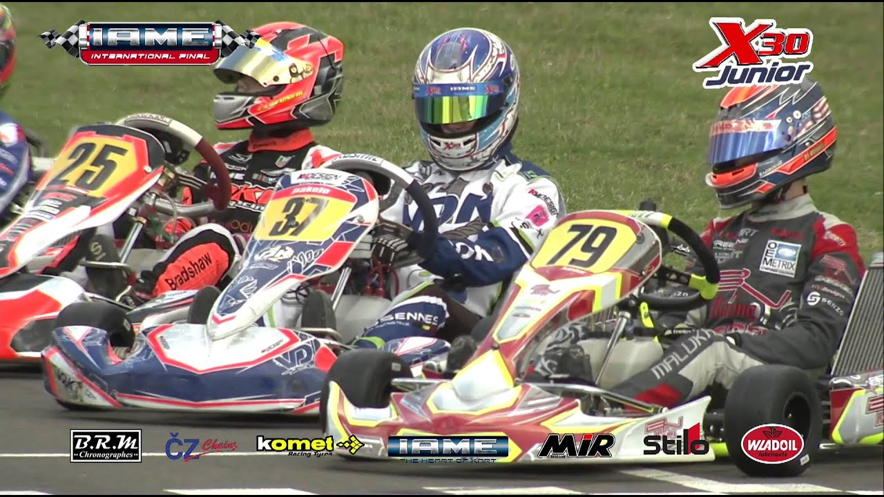 IAME X30 JUNIOR FINALE 2015