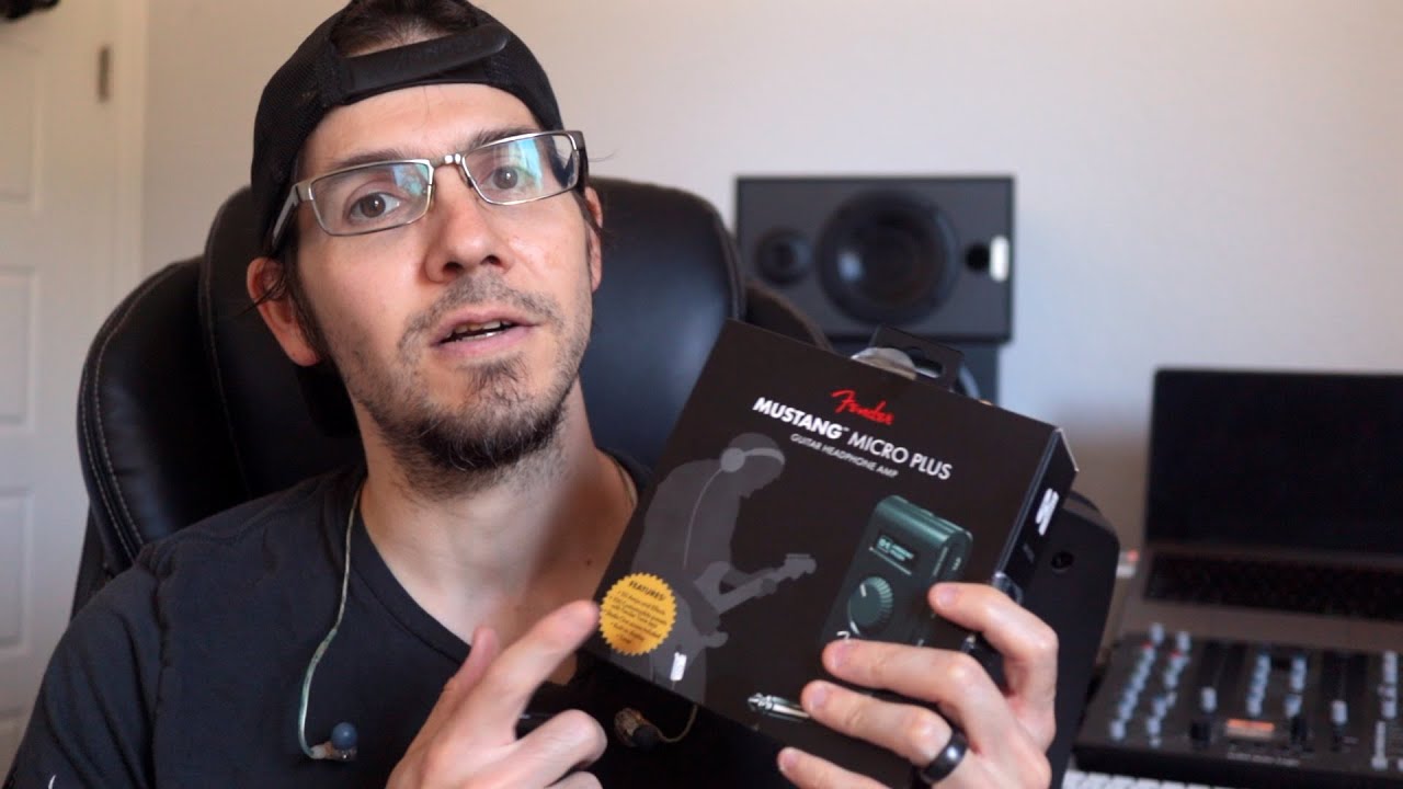 Fender Mustang Micro Plus Headphone Amplifier Review and Sound Demo