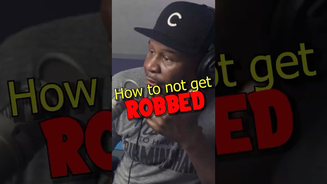 How to not get ROBBED! W/@RoyWoodJrOfficial