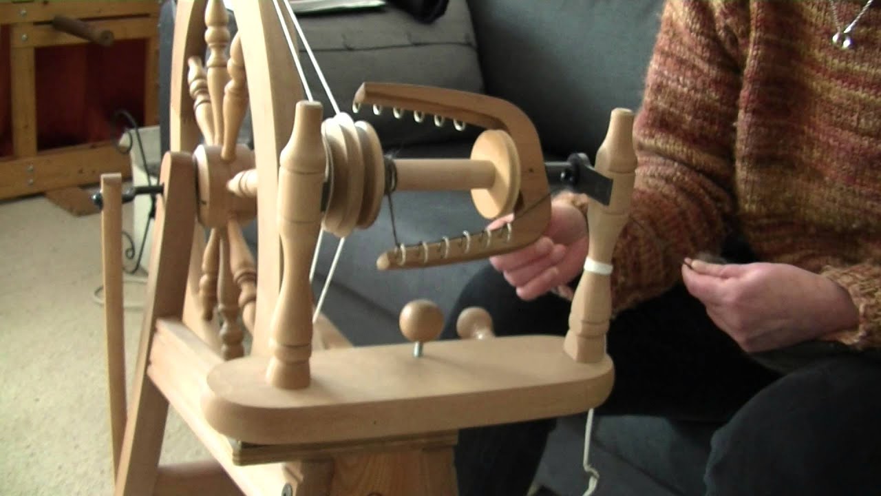 Spinnen am Ashford Traditional - Erste Schritte Teil 1