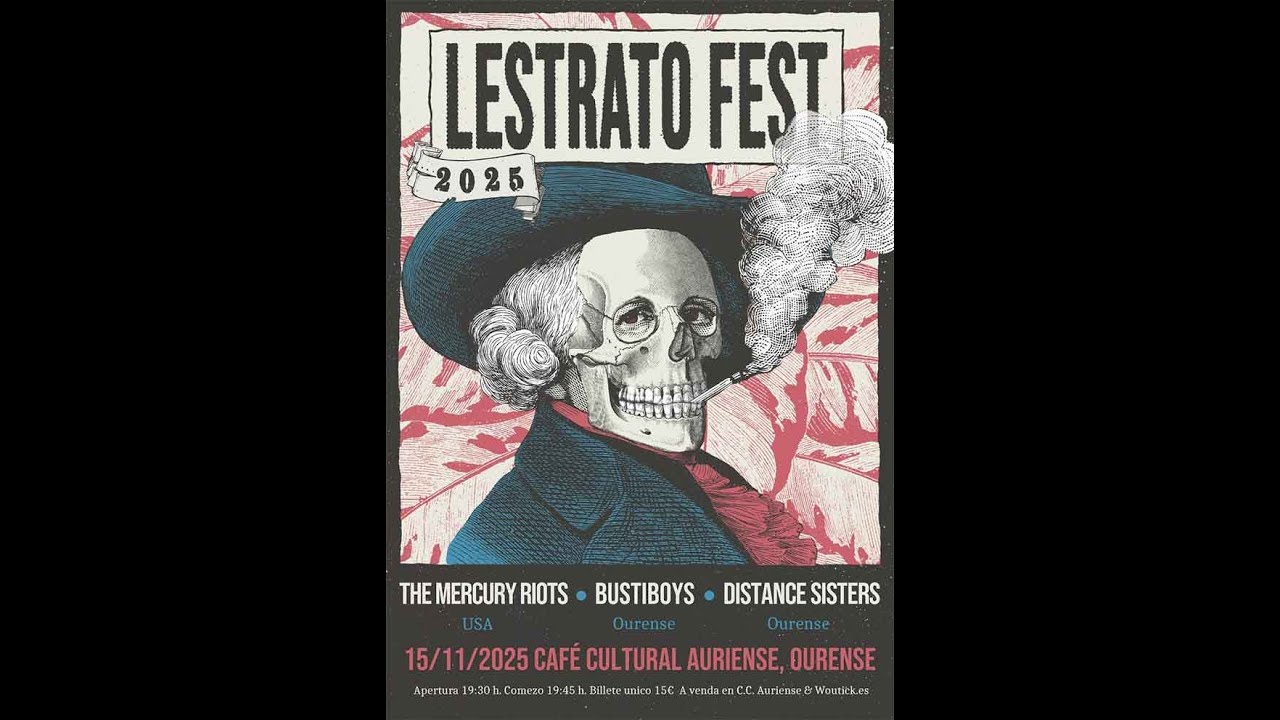 Bustiboys - Cafe Cultural Auriense - Lestrato Fest - 15/11/2025