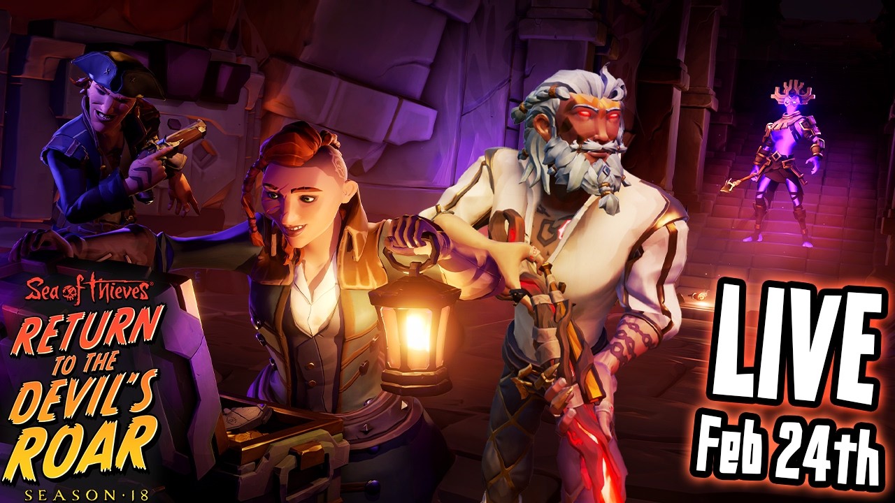 Pirate Time! 🏴‍☠️ Sea of Thieves PVP | (!figgyz) (!discord) (!youtube)