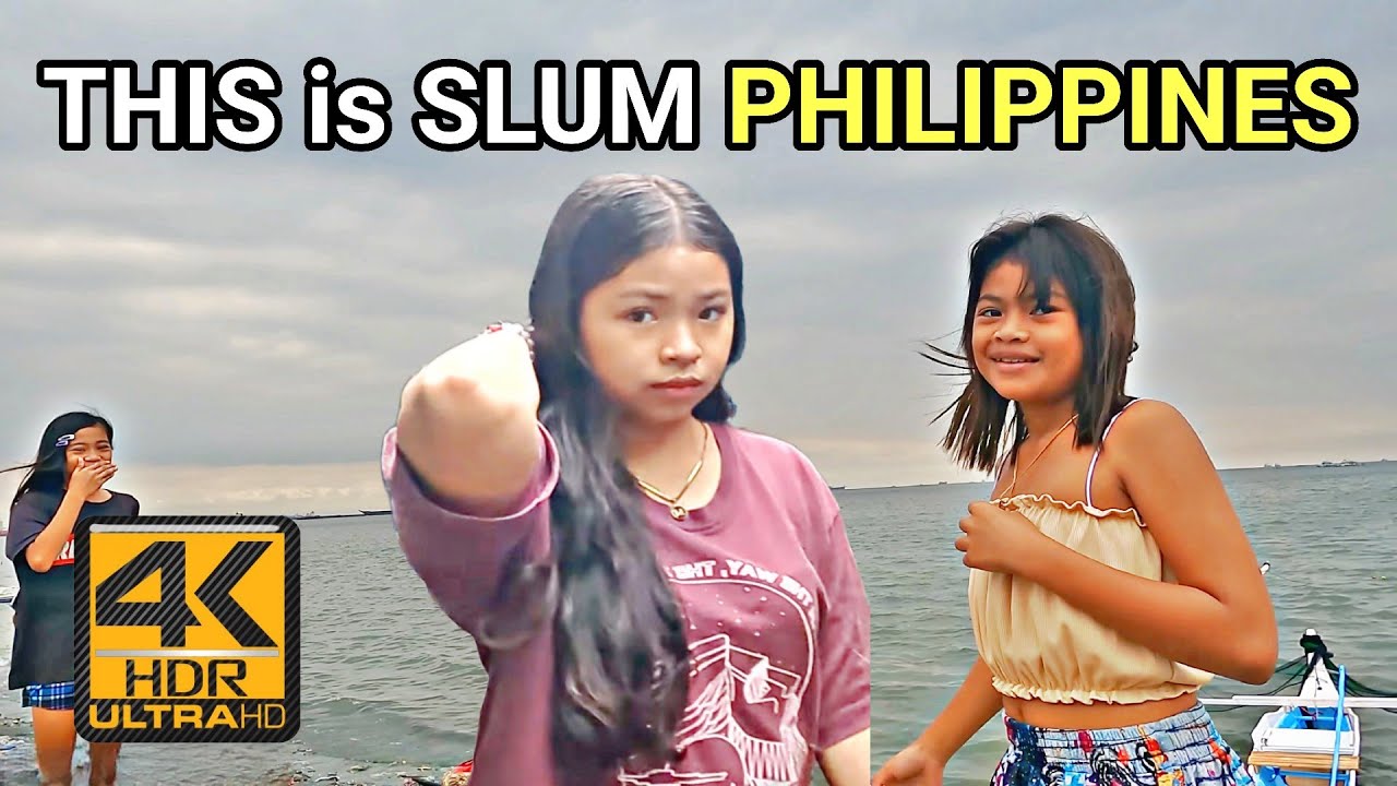 YOU WON'T BELIEVE THIS! Unbelievable Slum life in Navotas Philippines [4K HDR] 🇵🇭
