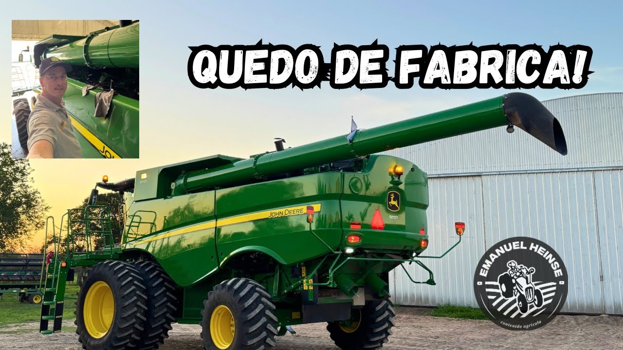 LE PASÉ BLEM A LA COSECHADORA! Va a FUNCIONAR? 