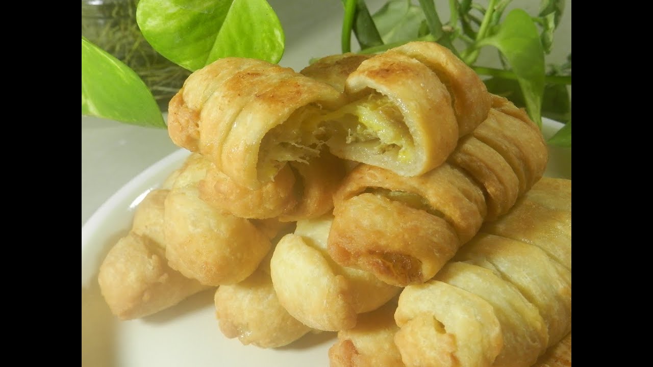 pisang molen mini tanpa ampia/banana roll