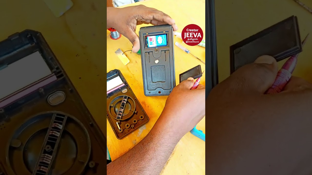 Repairing old multi meter in tamil