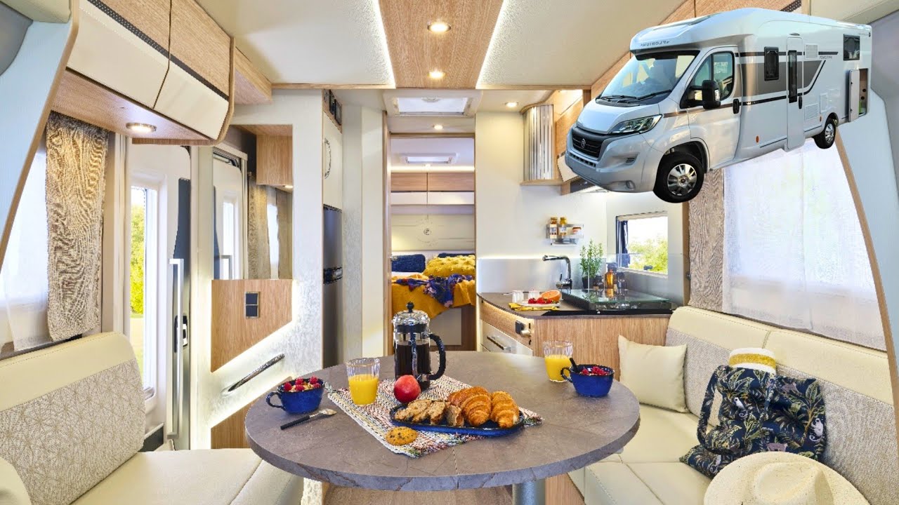 DU GLAUBST NIEMALS WAS IM INNENRAUM IST: Wohnmobil Florium Mayflower 2023. ALLES AUS GFK! ALLES!