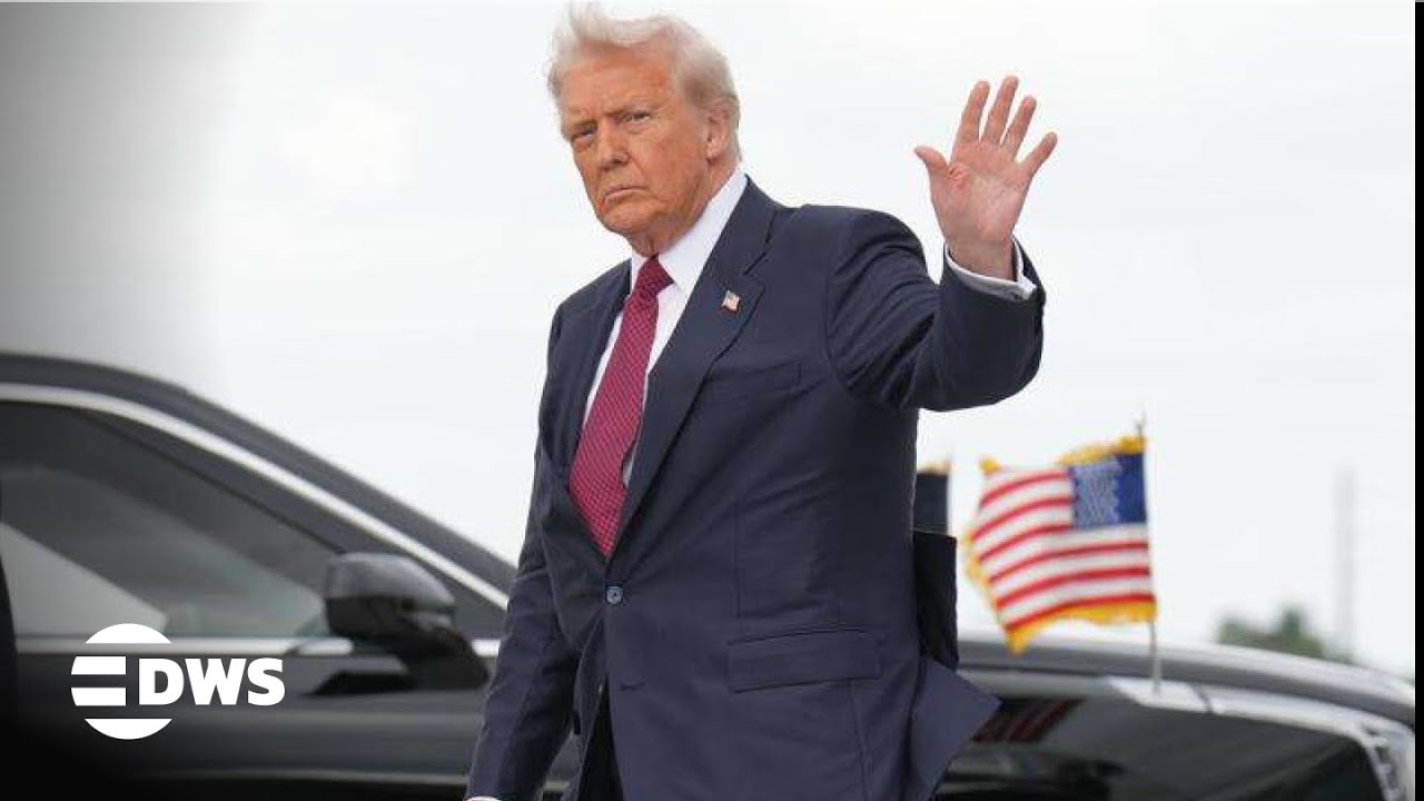 FULL ARRIVAL: Donald Trump Lands in Miami for America Business Forum | AC15