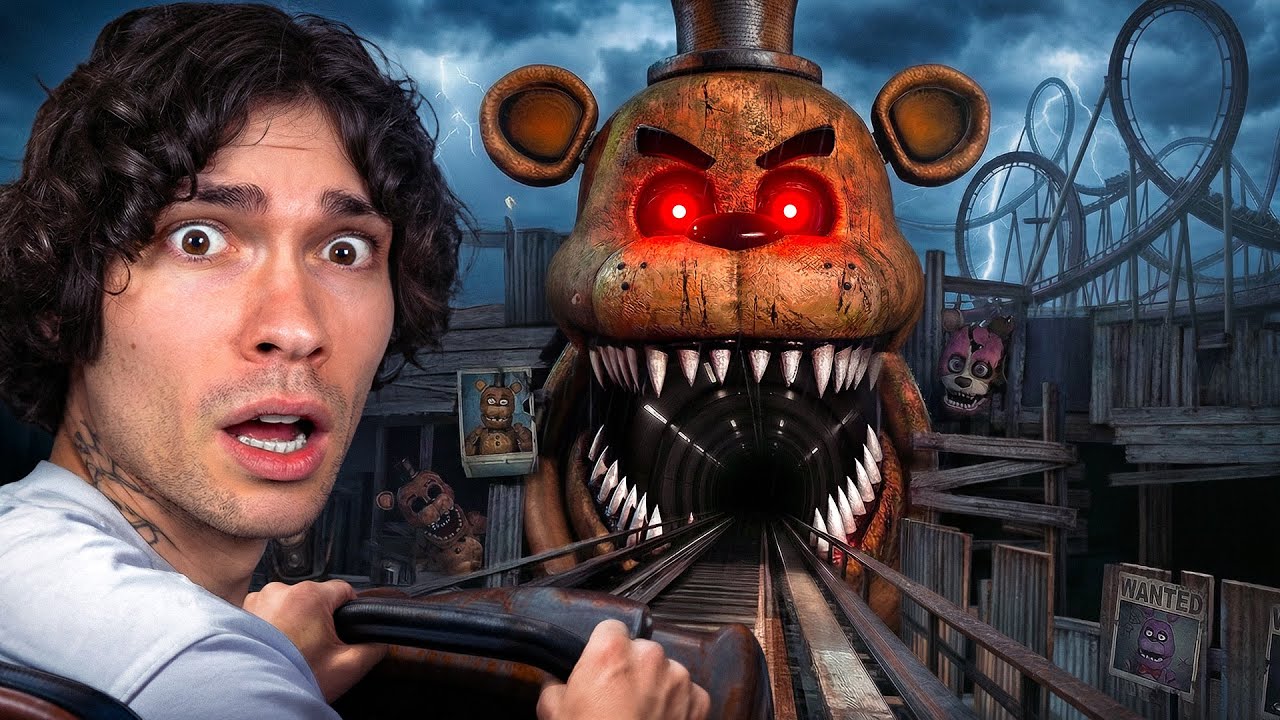 J'ai infiltré le Parc D'attraction Five Nights At Freddy's