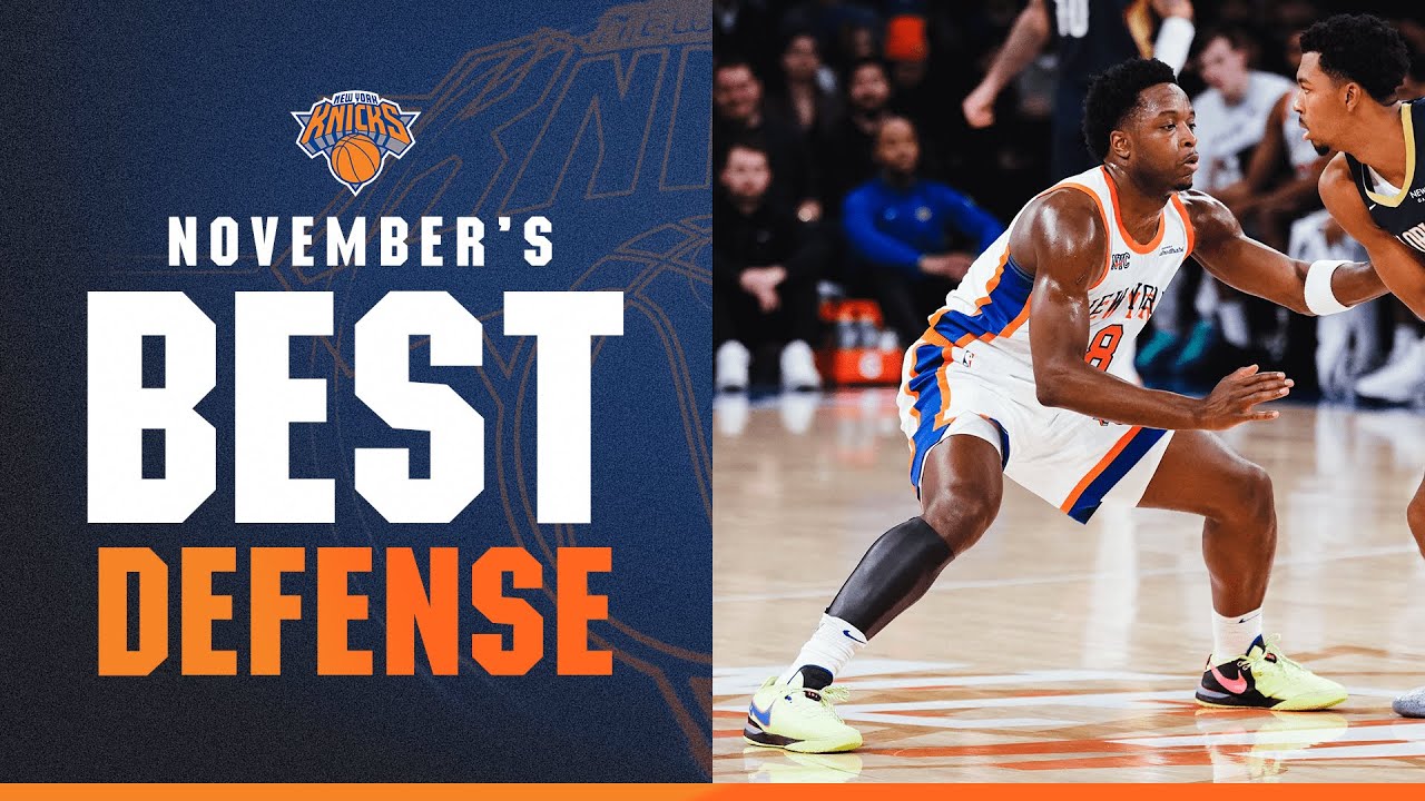 Knicks November Highlights: The TOP Defensive Plays 🚫