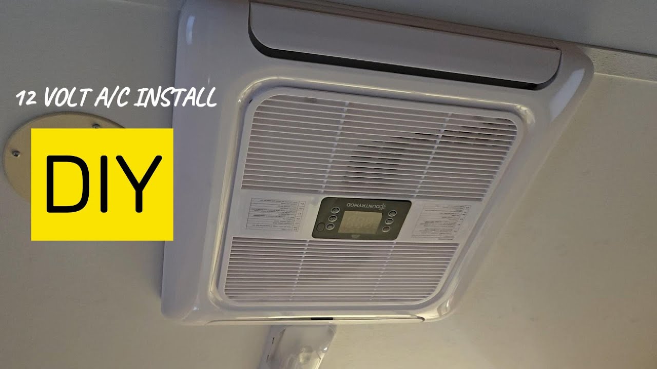 RV 12 Volt A/C Install