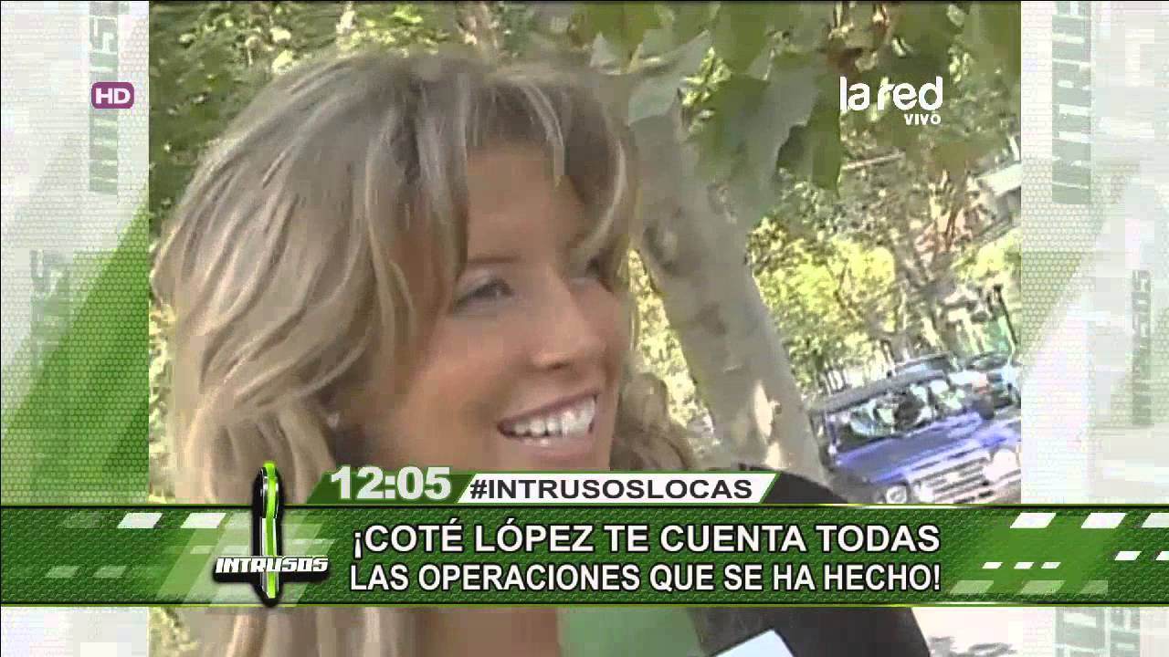 ¡Coté López reconoció sus operaciones!