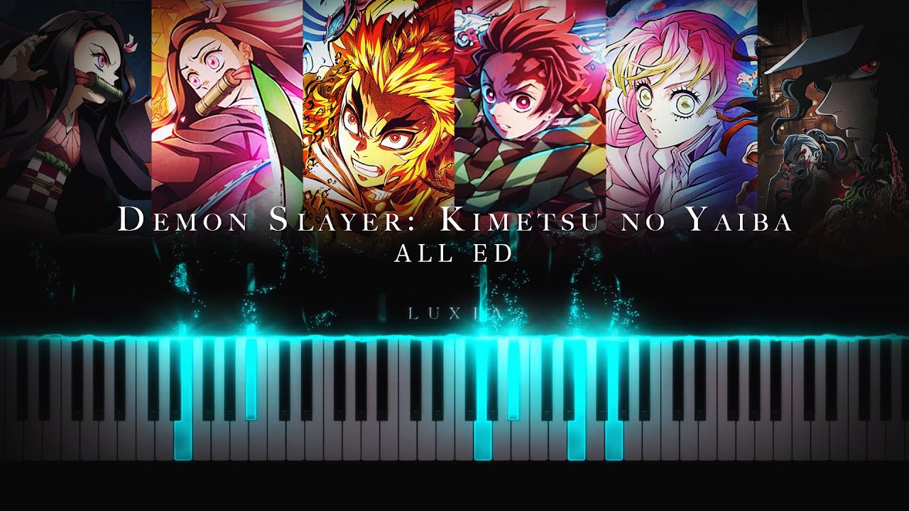 Demon Slayer: Kimetsu no Yaiba All Endings | PianoCover