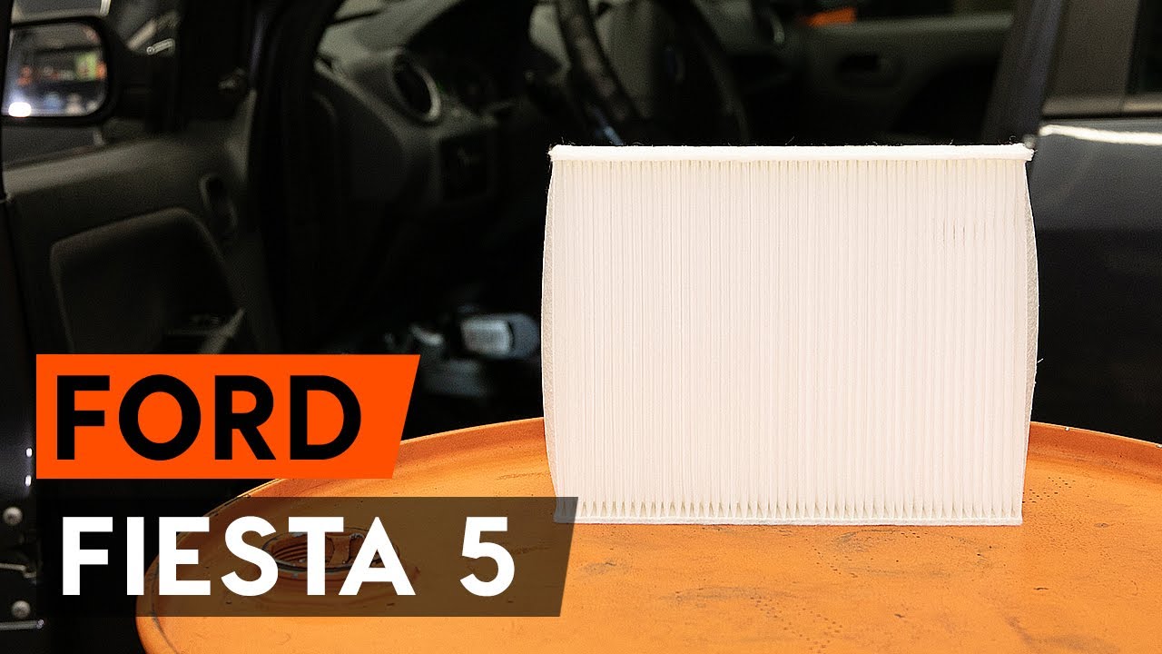 FORD FIESTA V JH, JD pollenszűrő csere [&Uacute;TMUTAT&Oacute; AUTODOC]